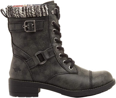 Rocket Dog Dames/dames Thunder Biker Laarzen (Zwart)