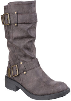 Rocket Dog Dames/dames Trumble Faux Leather Biker Laarzen (Bruin) - EU 38 / UK 5