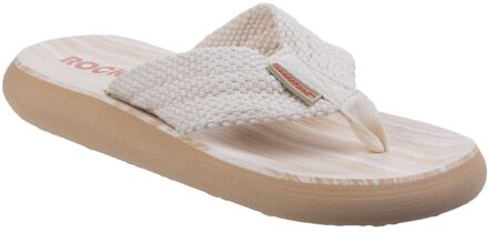 Rocket Dog Dames/dames Zonsondergangsslip op sandalen (Dubbele crème) - EU 38 / UK 5
