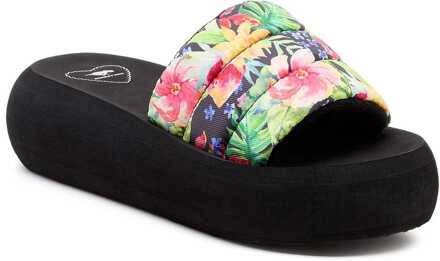 Rocket Dog Damessandalen Rocket Dog Splash Bahama Flatform in zwart