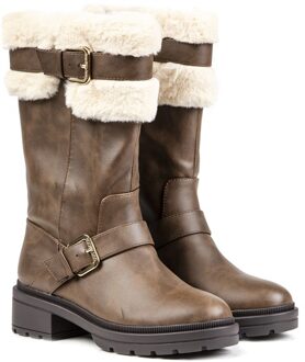 Rocket Dog Igloo Lange Laarzen Dames Bruin - EU 40.5 / UK 7