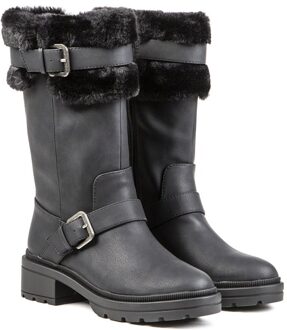 Rocket Dog Igloo Lange Laarzen Dames Zwart