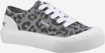 Rocket Dog Jazzin Leopard Sneakers - maat EU 38 / UK 5 Grijs