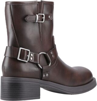 Rocket Dog Nino Faux Leather Dames Bruine Hakken Enkelboots - EU 37 / UK 4