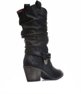 Rocket Dog Sidestep Lewis dameslaarzen, zwart