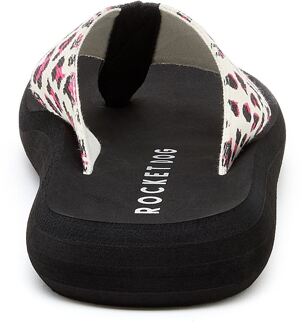 Rocket Dog Spotlight Monroe Cotton Damessandalen Hot Pink Roze