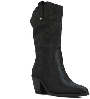 Rocket Dog Women's Rocket Dog Feria Cowboy Boots in Black Zwart - EU 42 / UK 8