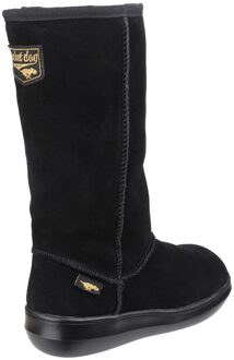 Rocket Dog Women's Rocket Dog Sugar Daddy Suede Winter Boots in Black Zwart