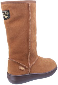 Rocket Dog Women's Rocket Dog Sugar Daddy Suede Winter Boots in Chestnut Kastanjebruin - EU 39/ UK 6