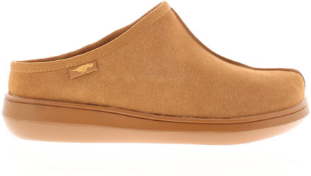 Rocket Dog Women's Rocket Dog Sugar Glider Suede Mule Slippers in Camel