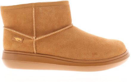Rocket Dog Women's Rocket Dog Sugar Rush Suede Ankle Boots in Camel
