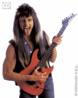 Rockpruik voor mannen - Verkleedpruik