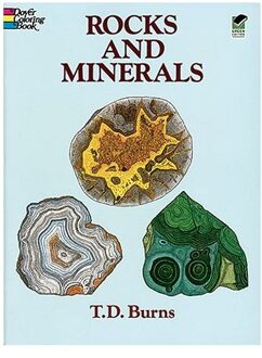 Rocks And Minerals Colouring Book - Burns, T.D.