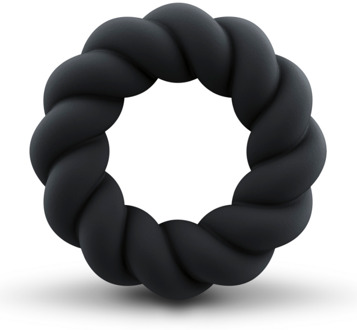 Rocks Off Twist - Non-Vibrating Cockring - Zwart