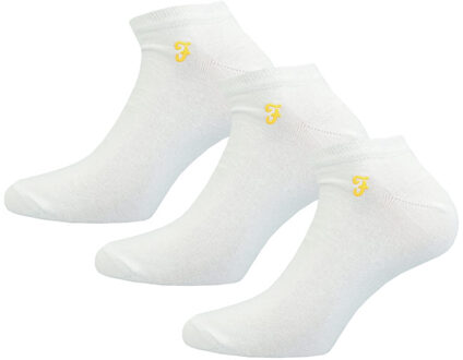 Rockville witte herensokken, set van 3