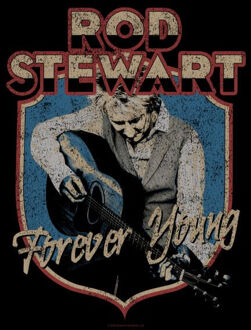 Rod Stewart Forever Young Women's T-Shirt - Black - XXL Zwart