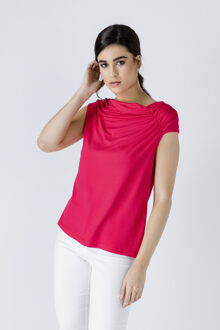 Rode Asymmetrische Top Rood - XL