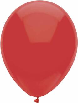 Rode ballonnen 30cm 12 stuks Rood - Zalm