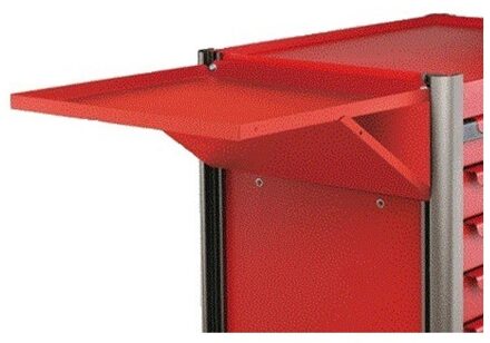 Rode bijzettafel voor 102, 103 trolley 102104R