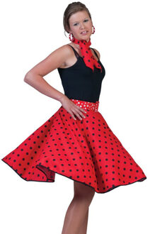Rode fifties rok Rood