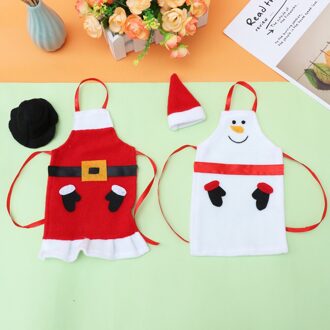 Rode Fles Mouw Bierfles Deksel Nonwoven Home Party Tafeldecoraties Kerst Thema Decoratie (Santa) afbeelding 3