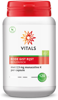 rode gist rijst biologisch - 120 capsules