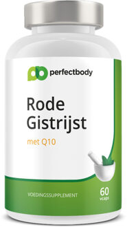 Rode Gist Rijst Capsules Met Q10 - 60 Vcaps - PerfectBody.nl