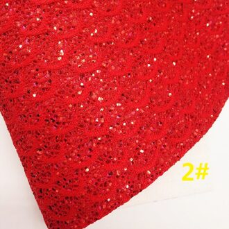 Rode Glitter Leer, Camouflage Luipaard Gedrukt Glitter Stof, litchi Kunstleer Lakens A4 21X29Cm Twinkling Ming KM239