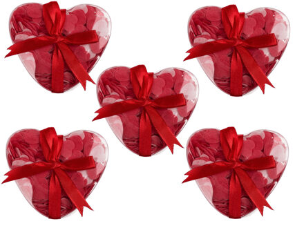 Rode hartjes bad confetti 100 gram