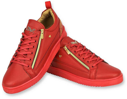 Rode Heren Sneakers - Mannen Cesar Red Gold - CMP97 - Maten: 41