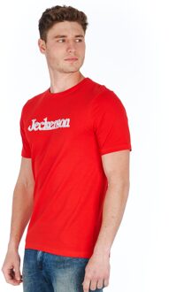 Rode Katoenen T-shirt - maat Rood