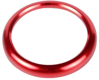 Rode Kleur Dashboard Center Klok Kompas Cover Sticker Ring Sticker Voor-Porsche 911 Cayenee Boxster Macan Panamera
