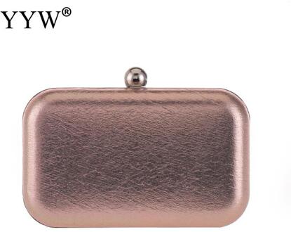 Rode Kleur Mini Wedding Party Handtas Vrouwen Purse Evening Banket Bruid Clutch Bags Met Ketting Bruiloft Tassen Bolsa Feminina champagne