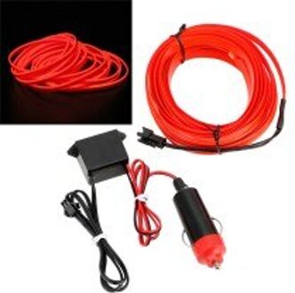 Rode Led Light Water Resistant Kan Gebogen Auto-interieur Center Console Gebogen Gesneden