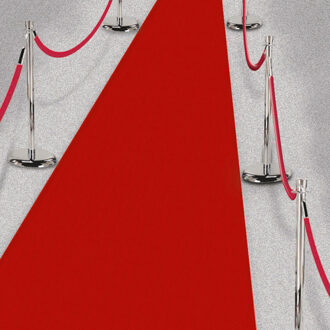 Rode loper - 4.5mtr x 60 cm