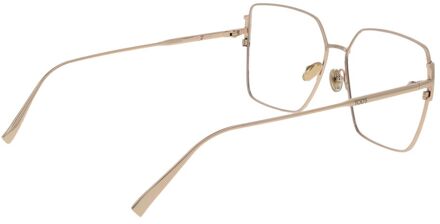 Rode Metalen Brillen (Monturen) Rood - One Size