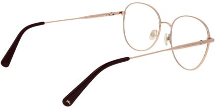 Rode Metalen Brillen (Monturen) Rood - One Size