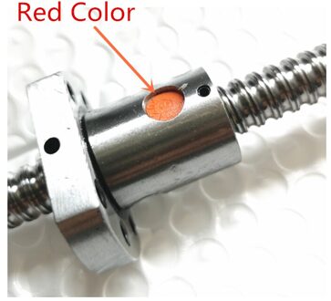 RODE MOER voor 12mm Bal schroef SFU1204 400mm met 1 pc 1204 Rode Bal moer CNC onderdelen 24mm