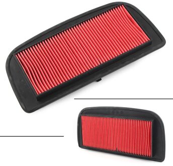 Rode Motorfiets Air Cleaner Intake Filter Vervanging Voor Yamaha YZF-R1 Yzf R1 2002-2003 Katoen Gaas