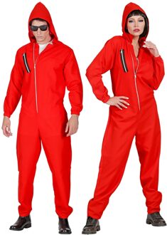 Rode Overal Kostuum La Casa de papel Budget Rood - Zalm