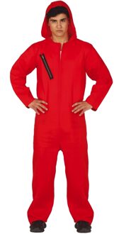 Rode Overall La Casa de Papel Rood - Zalm