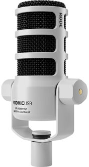 Rode PodMic USB podcast microfoon White