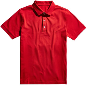 Rode T-shirts en Polos Fay , Red , Heren - Xl,L,M