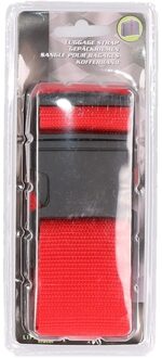 Rode verstelbare bagageband verstelbaar - Kofferriemen Rood