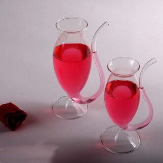 Rode Wijn Cup Maat 200Ml/300Ml Glas Wijn Party Champagne Coupes Cocktail Glas Fluiten Plating Wijn Cup transparante Moderne
