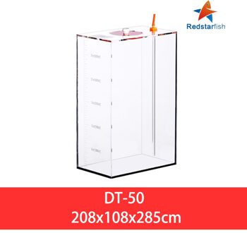 Rode Zeester Doseerpomp Schaal Vloeibare Opslag Emmer Met Schaal DT4.5L/5L Liter Acryl Gemaakt Reef