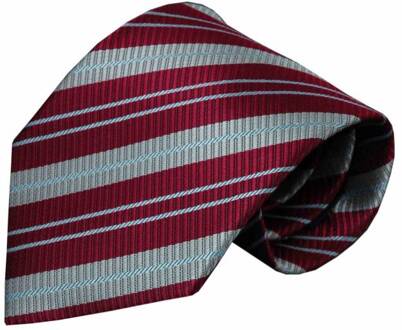 Rode zijden stropdas Rimini 01 blauw