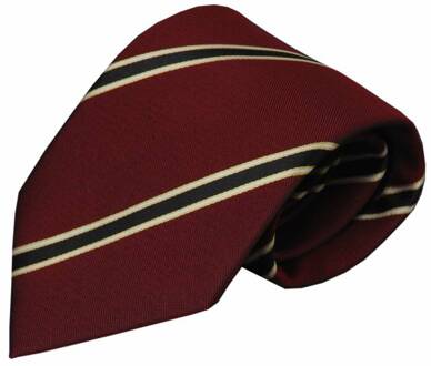 Rode zijden stropdas Serra 01 rood