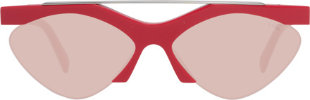 rode zonnebril voor vrouwenvrouw - maat Rood
