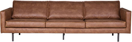 Rodeo 3-zitsbank - Eco-leder - Cognac Bruin